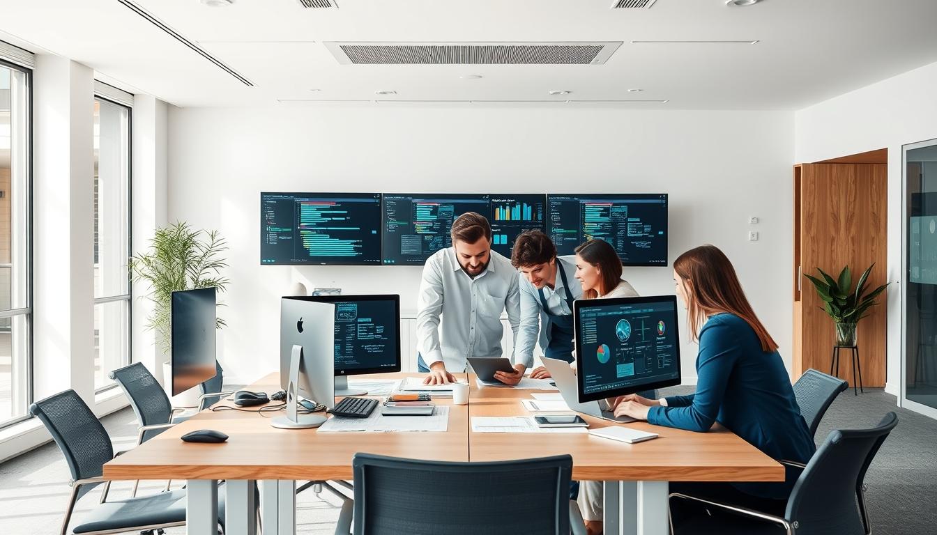 Custom software development for business operations